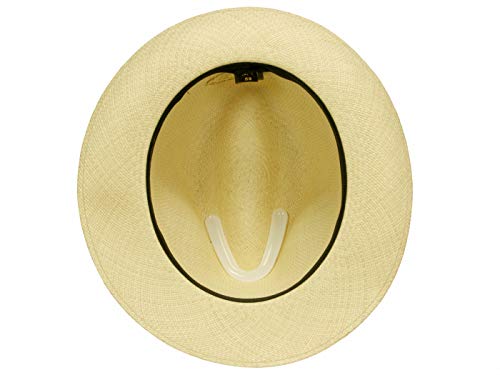 Borsalino - Sombrero Panamá - para mujer Natur-Braun (714-2) 62 cm