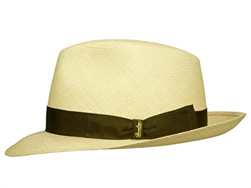 Borsalino - Sombrero Panamá - para mujer Natur-Braun (714-2) 62 cm