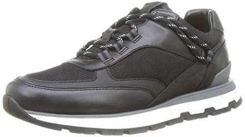 BOSS Arigon_Runn_mxhl, Zapatillas Hombre, Negro1, 43 EU