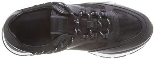 BOSS Arigon_Runn_mxhl, Zapatillas Hombre, Negro1, 43 EU