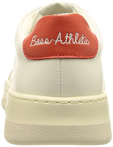 BOSS Baltimore_Tenn_RA, Zapatillas Hombre, Color Blanco Abierto, 43 EU