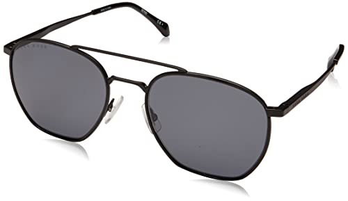 BOSS Hugo 1090/S Gafas de Sol, Matte Black, 57 para Hombre