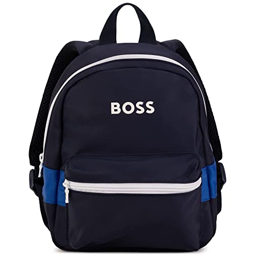 BOSS Mochila bicolor LAYETTE, Azul Cargo., Talla única