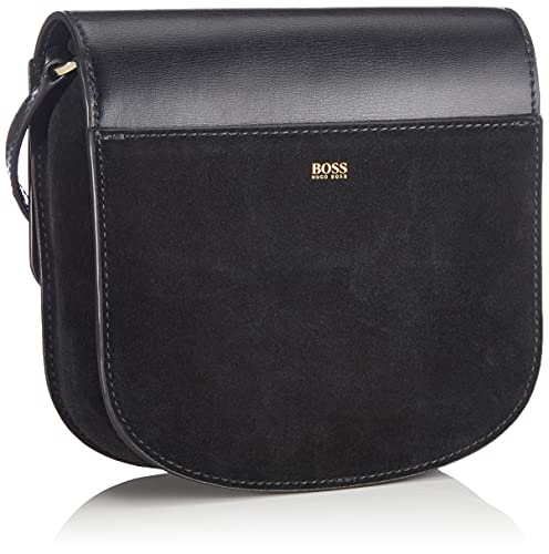 BOSS Nathalie Crossb-MIX - Bolso cruzado para mujer, color negro