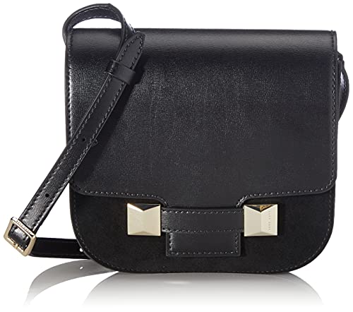 BOSS Nathalie Crossb-MIX - Bolso cruzado para mujer, color negro