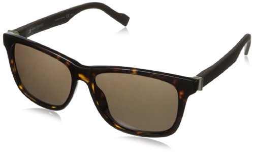 BOSS Orange BO 0117/S 70 Doe gafas de sol, Marrón (Dark Havana Matte Brown/Brown), 54 Unisex-Adulto