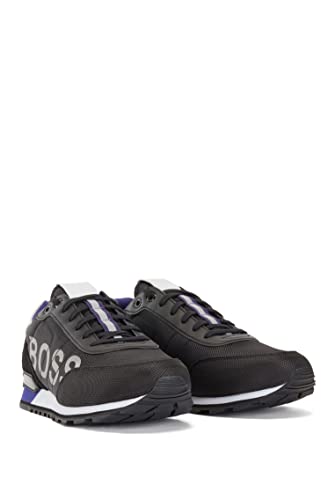 BOSS Parkour_Runn_nylg, Zapatillas Hombre, negro5, 42 EU