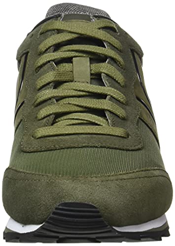 BOSS Parkour_Runn_nymx2, Zapatillas Hombre, Dark Green 305, 40 EU