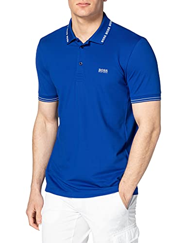 BOSS Paule Camisa de Polo, Medium Blue428, S para Hombre