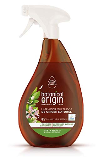 Botanical Origin Limpiador multiusos ecológico, Fragancia Flor de Naranjo y Hojas Cítricas - 500 ml