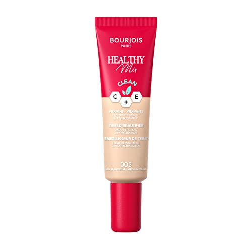 Bourjois Healthy Mix Tinted Beautifier - Crema facial con color tono 003, 30ml