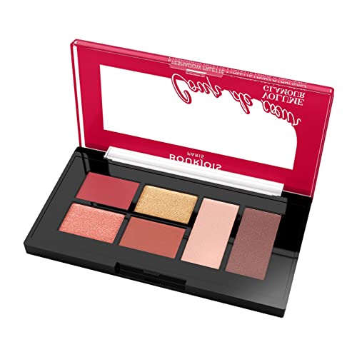 Bourjois Palette Volume Glamour Paleta de sombras, Tono 01 Intense, 8.4 g