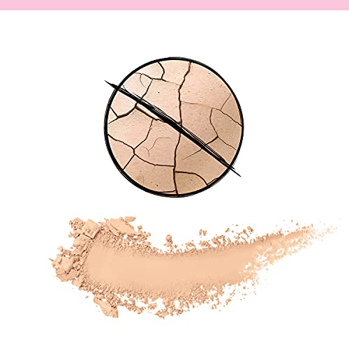 Bourjois Polvo compacto Healthy Mix Zero Signos de cansancio, fórmula matificante y uniforme con vitaminas A, E y B5, 002 Light Beige, 11 g