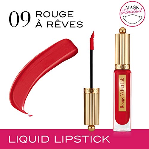 Bourjois Velvet Ink Lip Barra De Labios, Tono 009, 3.5 Ml