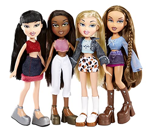 Bratz Edición Especial 20 Años Muñeca de Moda Original Sasha-Caja holográfica y póster-Coleccionable-Réplica de la versión de 2001-Incluye 2 Vestidos, Zapatos, Bolso y más, Color (573449)