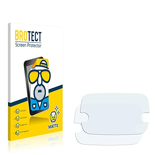 BROTECT Protector Pantalla Anti-Reflejos Compatible con Fiat 500 Abarth Uconnet 7" (2 Unidades) Película Mate Anti-Huellas