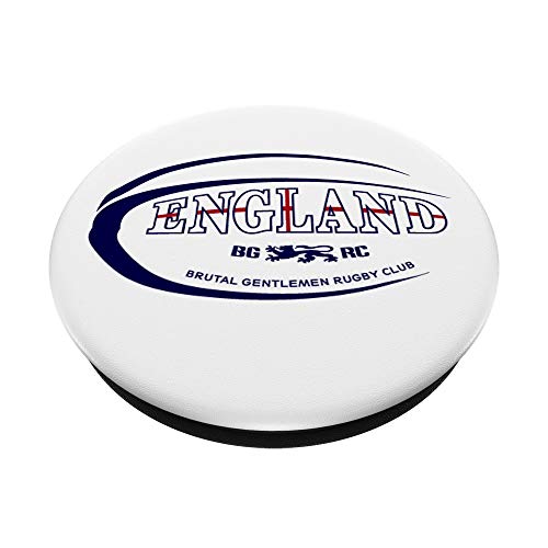 Brutal Caballeros Rugby Club Inglaterra Fútbol Icono PopSockets PopGrip Intercambiable