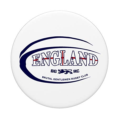 Brutal Caballeros Rugby Club Inglaterra Fútbol Icono PopSockets PopGrip Intercambiable