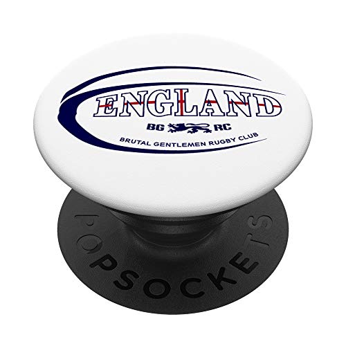 Brutal Caballeros Rugby Club Inglaterra Fútbol Icono PopSockets PopGrip Intercambiable