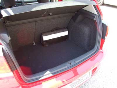 Bulmar - Organizador de lujo para maletero de coche con estampado de fibra de carbono en la parte delantera, inspirado en Fiat 500