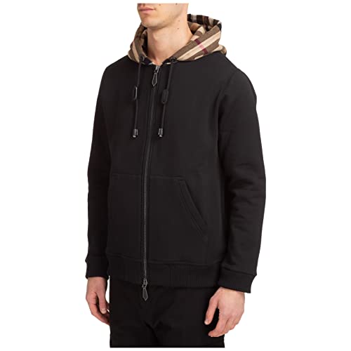 BURBERRY Hombre Sudadera con Capucha Nero S