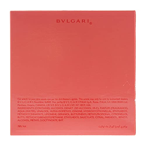 Bvlgari S0515713 Perfume para Mujer, Omnia Coral, Agua de Tocador, 65 ml