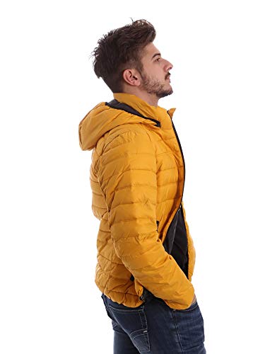 Byblos blu 669501 Chaqueta Abajo Hombre Amarillo L