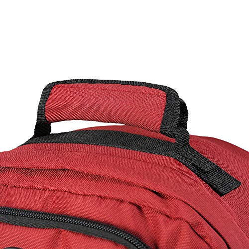 Cabin Max Metz 20L 40x20x25 cm Maleta de Cabina Pequeña Mochila de Viaje Stowaway Ideal para Llevar Debajo del Asiento en Ryanair (Rojo Oxido)