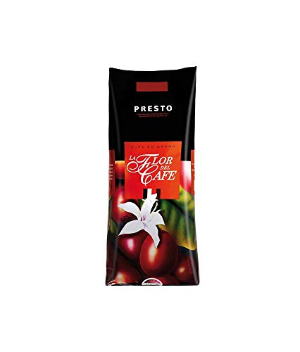 CAFÉ EN GRANO LA FLOR DEL CAFÉ PRESTO NATURAL 1KG (1 PAQUETE)