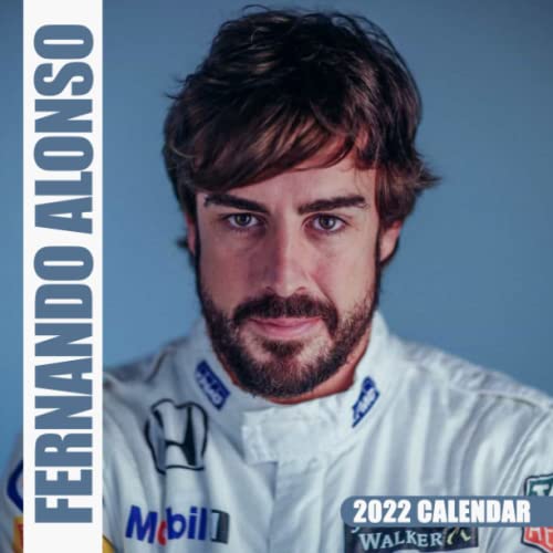 Calendar 2022 Fεrηαndo Alonsσ Racing Drive Lunar: Great Gift For Fεrηαndo Alonsσ Lovers To Have Holiday | Calendario Calendrier Kalender 2022 | BONUS 4 Months 2023 | Lunar Moon Phase