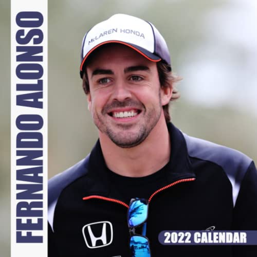 Calendar 2022 Fεrηαndo Alonsσ Racing Drive Lunar: Great Gift For Fεrηαndo Alonsσ Lovers To Have Holiday | Calendario Calendrier Kalender 2022 | BONUS 4 Months 2023 | Lunar Moon Phase