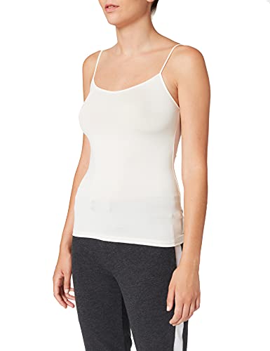 Calida Sensual Secrets Camiseta, Marfil (Alabaster Crème 911), L para Mujer