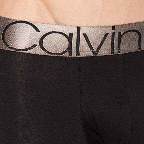 Calvin Klein Boxer Brief Ropa Interior, Black, S Unisex Adulto