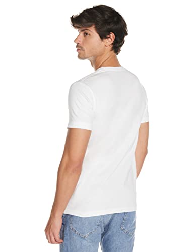 Calvin Klein Jeans CK Essential Slim tee Camiseta, Bright White, M para Hombre