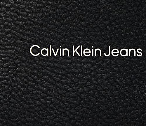 Calvin Klein Jeans Sculpted Pebble Large Camera Bag, Cruces para Mujer, Schwarz, Medium