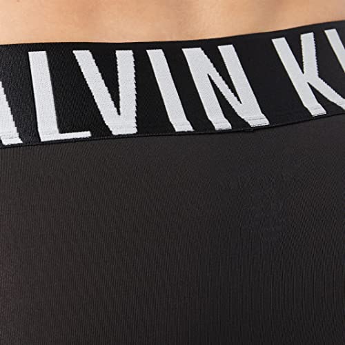 Calvin Klein Low Rise Trunk 2PK Baadores Ajustados para Hombre, Black W. Strawberry Shake/White WB, M