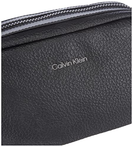 Calvin Klein Warmth Washbag, Accesorio de Viaje-Billetera Plegable Triple para Hombre, Schwarz, Talla única