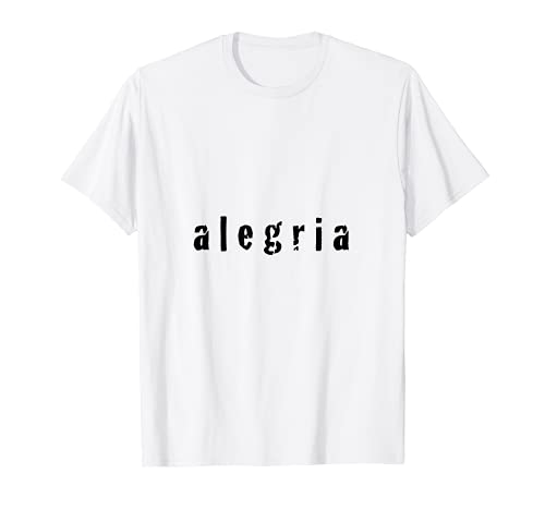 CAMISETA ALEGRIA Camiseta