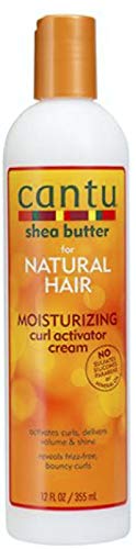 Cantu Shea Butter Comeback Curl Next Day Curl Revitalizer, Crema activadora de rizos y crema de rizos de coco (juego de 3)