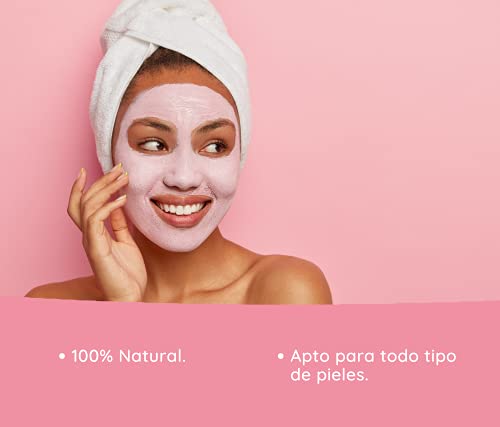 Caolín - Mascarilla Facial de Arcilla Blanca 100% Natural & Ecológica - 1KG