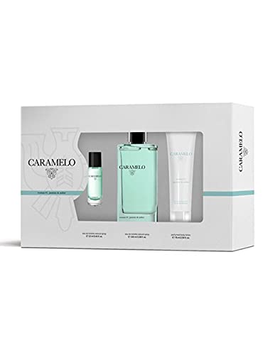 Caramelo N1 Jasmine & Amber Estuche de Regalo para Mujer EdT 100ml + EdT 12ml + Body Lotion 75ml