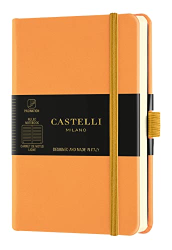 Carnet Aquarela Poche Ligne Orange Clementine