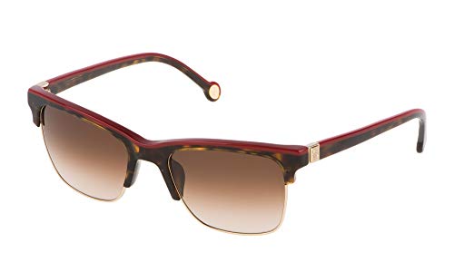 Carolina Herrera SHE655530722 Gafas de Sol, Marrón, 53 para Mujer