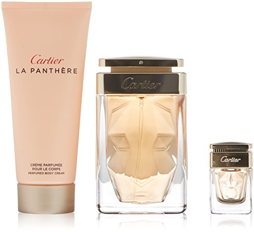 Cartier La Panthere - Agua de perfume, 3 piezas, 200 gr