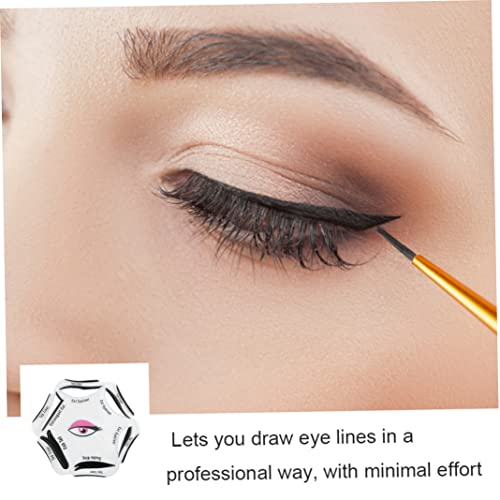 Cat Eyeliner Stencil Kit, Eyeliner, Eyeliner Stencil Pegatinas para el Ojo Ahumado Wingtip Look, Kit de Estilo delineador de Ojos, Maquillaje para los Ojos para Principiantes