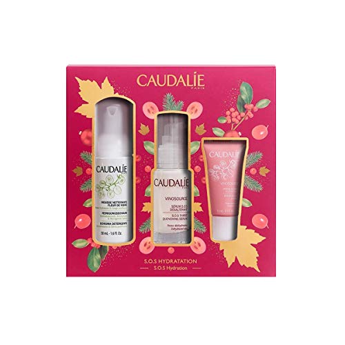 Caudalie COFRE VINOSOURCE SERUM S.O.S + MOUSSE LIMPIEZA 50 ML + CREMA SORBETE 15 ML