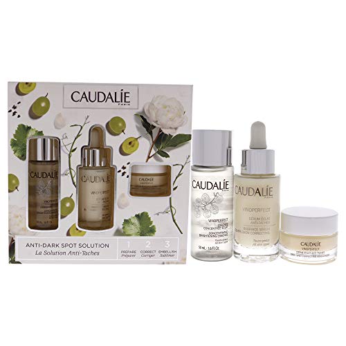 Caudalie Vinoperfect Serum 30ml + Esencia De Luminosidad 50ml + Crema 5ml, Multicolor, Otros