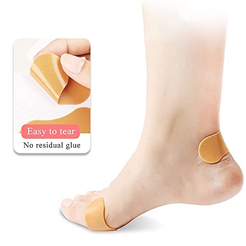 Cdemiy Apósitos Ampollas, 20 Pcs Ampollas Tacones Altos, Apositos Adhesivos Impermeables, Para Prevención De Ampollas En Pies, Dedos y Protector de Talones