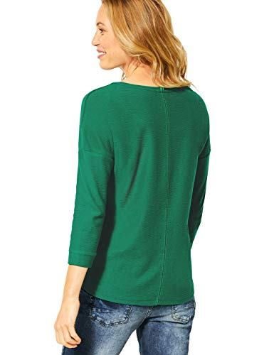 Cecil 315468 Camiseta, Lucky Clover Green, XL para Mujer