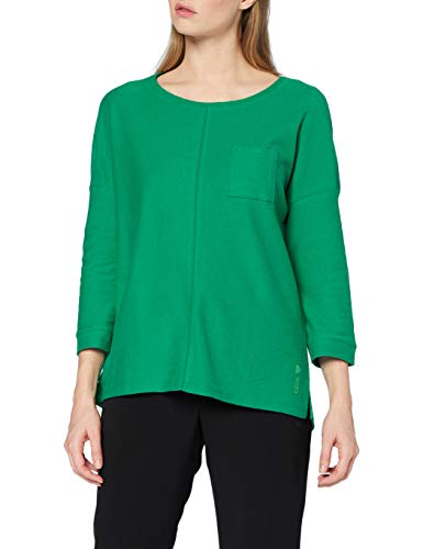 Cecil 315468 Camiseta, Lucky Clover Green, XL para Mujer